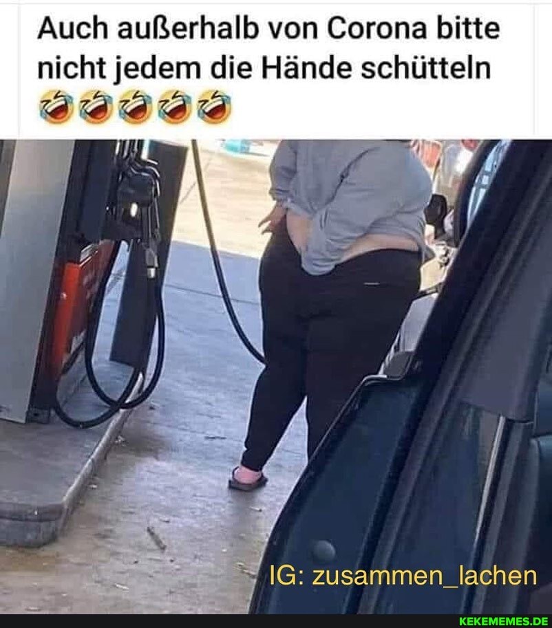 Auch außerhalb von Corona bitte nicht jedem die Hände schütteln
IG: zusammen_ lachen