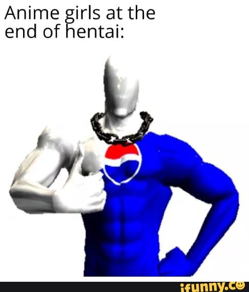 Anime girls at the end of hentai:
Mm
