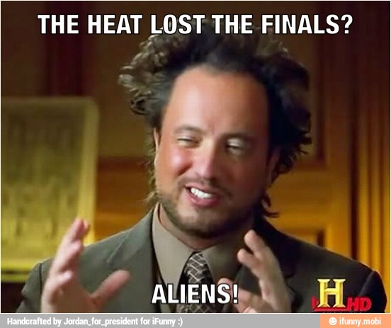 THE HEAT LOST THE FINALS?