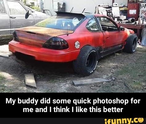 My buddy did some quick photoshop for
me and I think I like this better - My buddy did some quick photoshop for me and I think I like this better