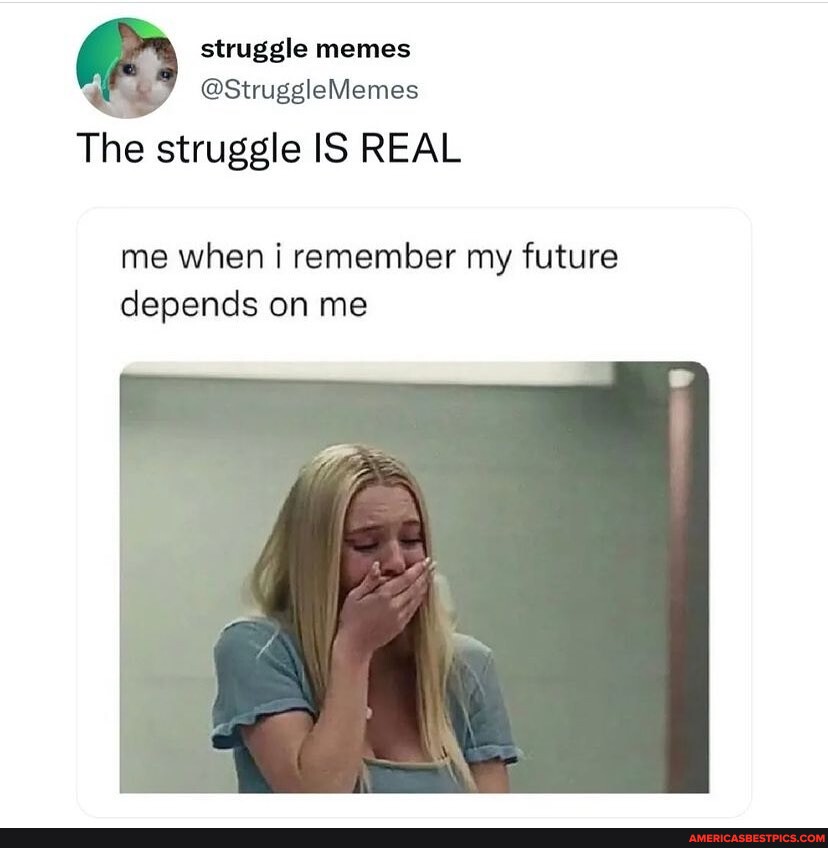 Na Struggle Memes Strugglememes The Struggle Is Real Me When I Remember My Future Depends On 6106