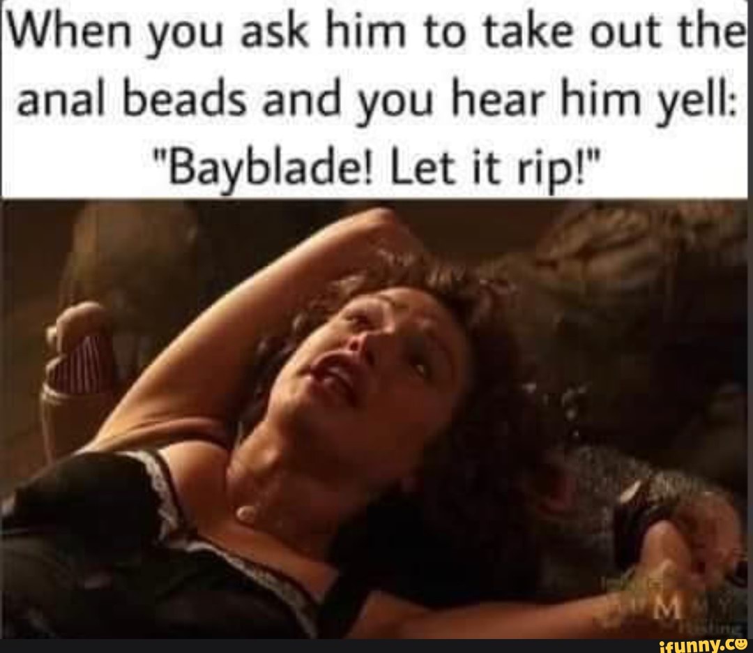 Anal beads beyblade