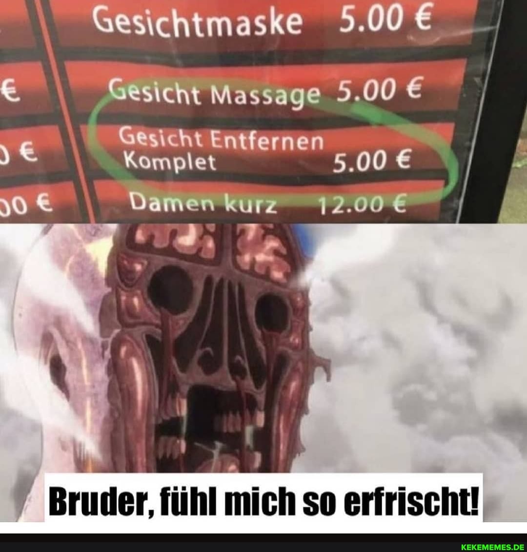 Gesichtmaske 5.00
Gesicht Massage 5.00
5.00
Gesicht Entfernen
Damen kurz
Bruder, fühl mich so erfrischt!