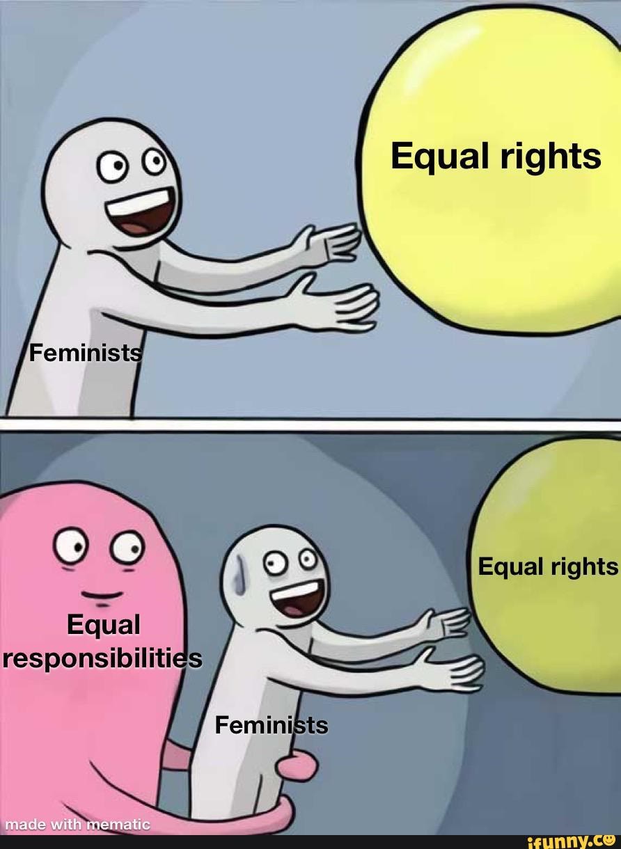 Equal rights
Equal rights