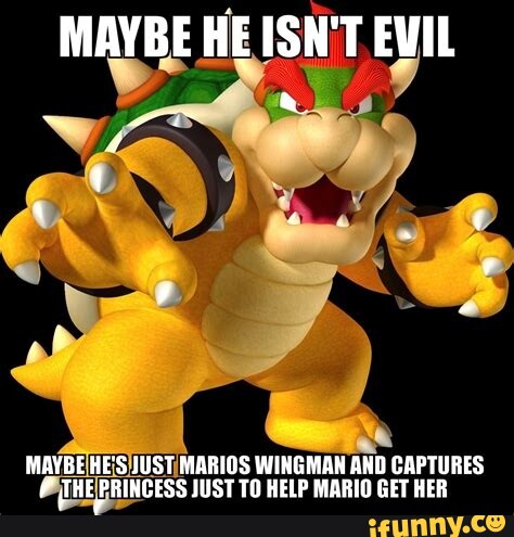 Maybe He Isn't Evil Maybe He's Just Marios Wingman And Captures 