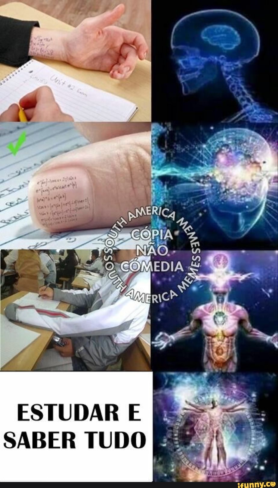 ESTUDAR E
SABER TUDO