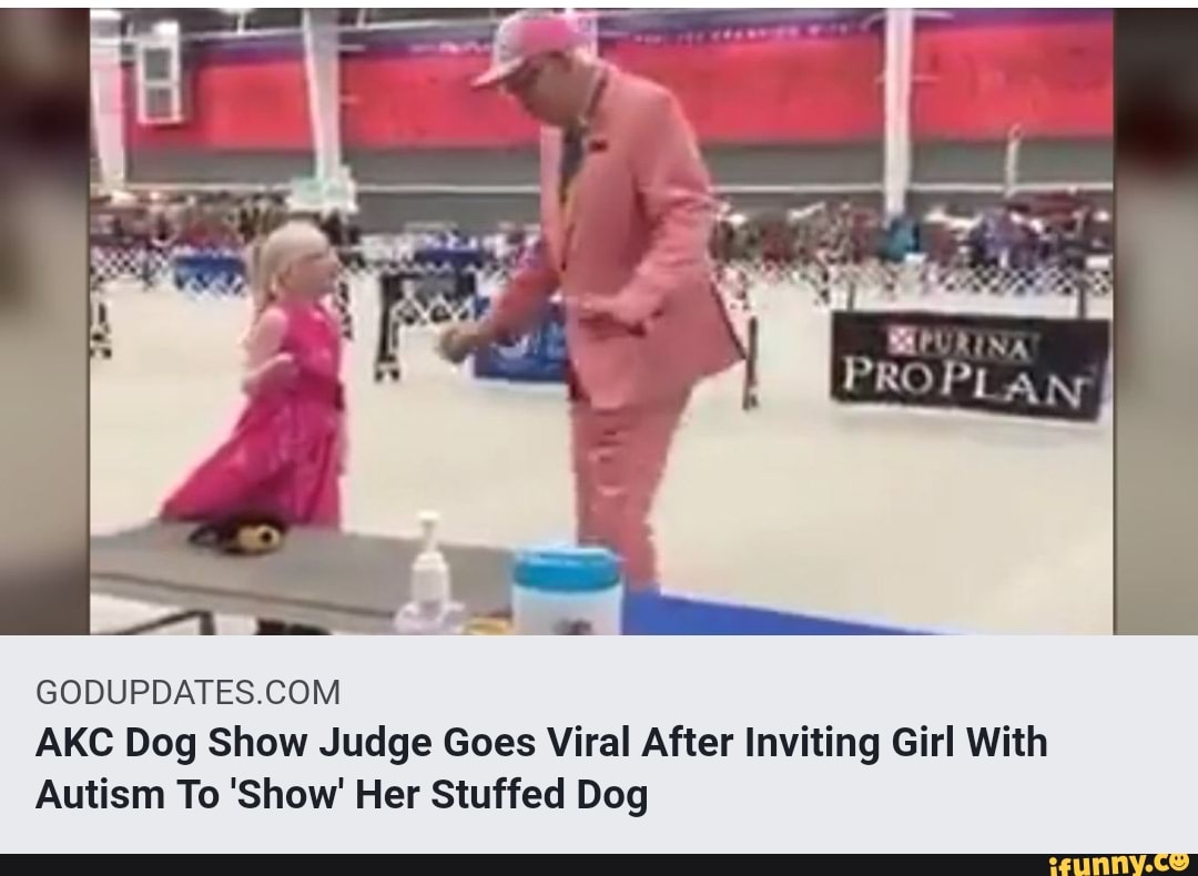 AKC Dog Show Judge Goes Viral After Inviting Girl With