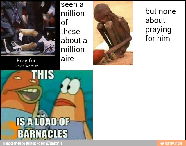 but none
about
praying
for him