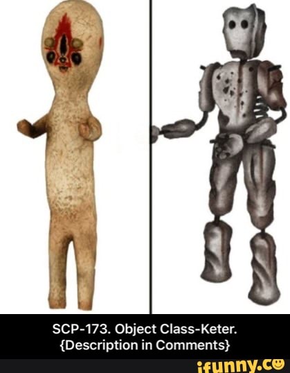 SCP-173 Redesign - SCP-173 is watched at all times by three