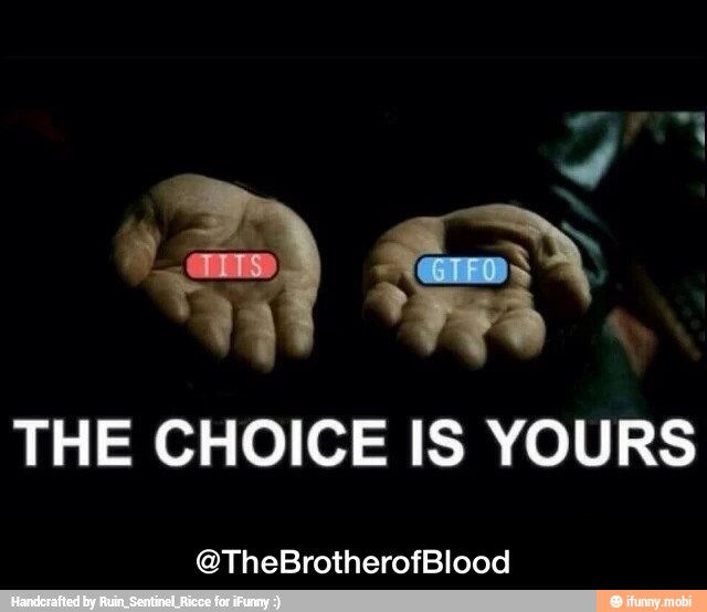 THE CHOICE IS YOURS - @TheBrotherofBlood