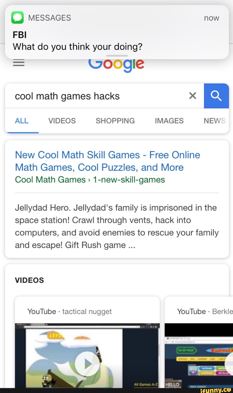 Fbi What Do You Think Your Doing N New Cool Math Skill Games