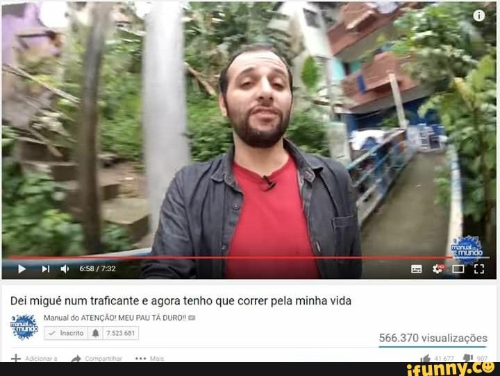 Dei migué num traficante e agora tenho que correr pela minha vida do
EU PAT