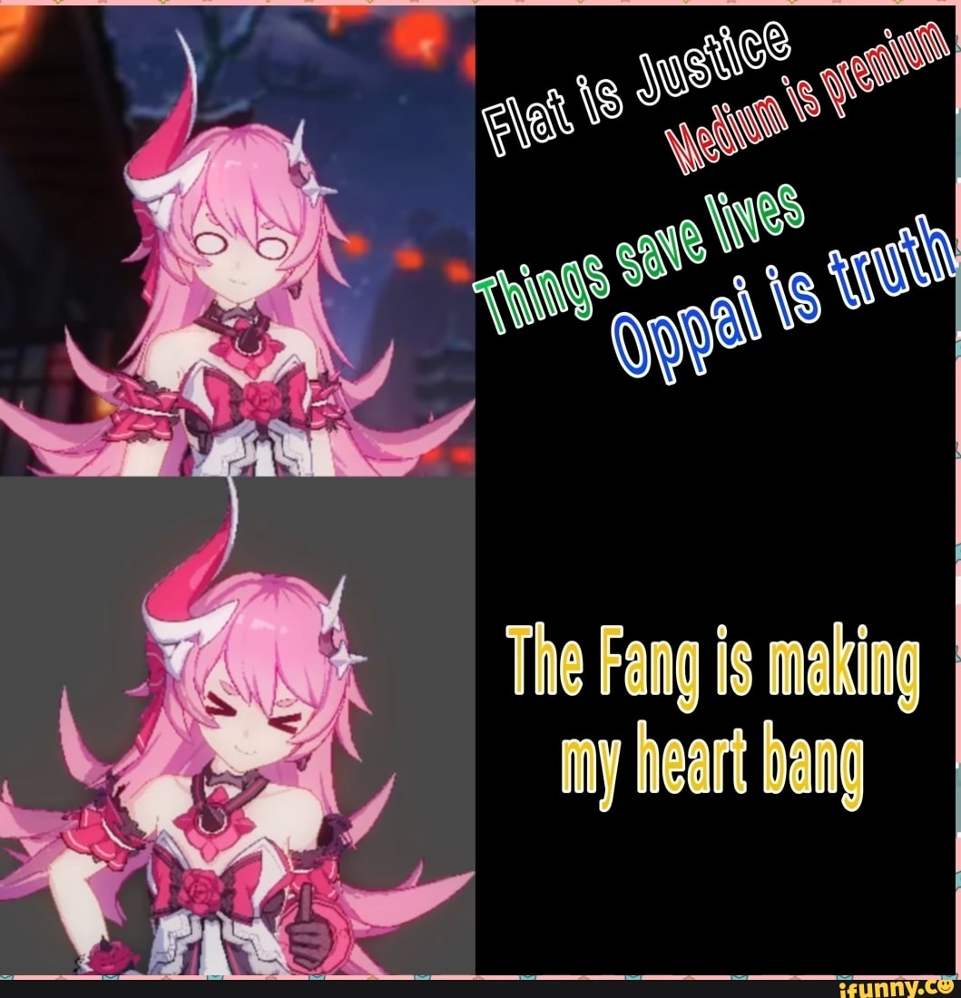 The Fang is making
my heart bang