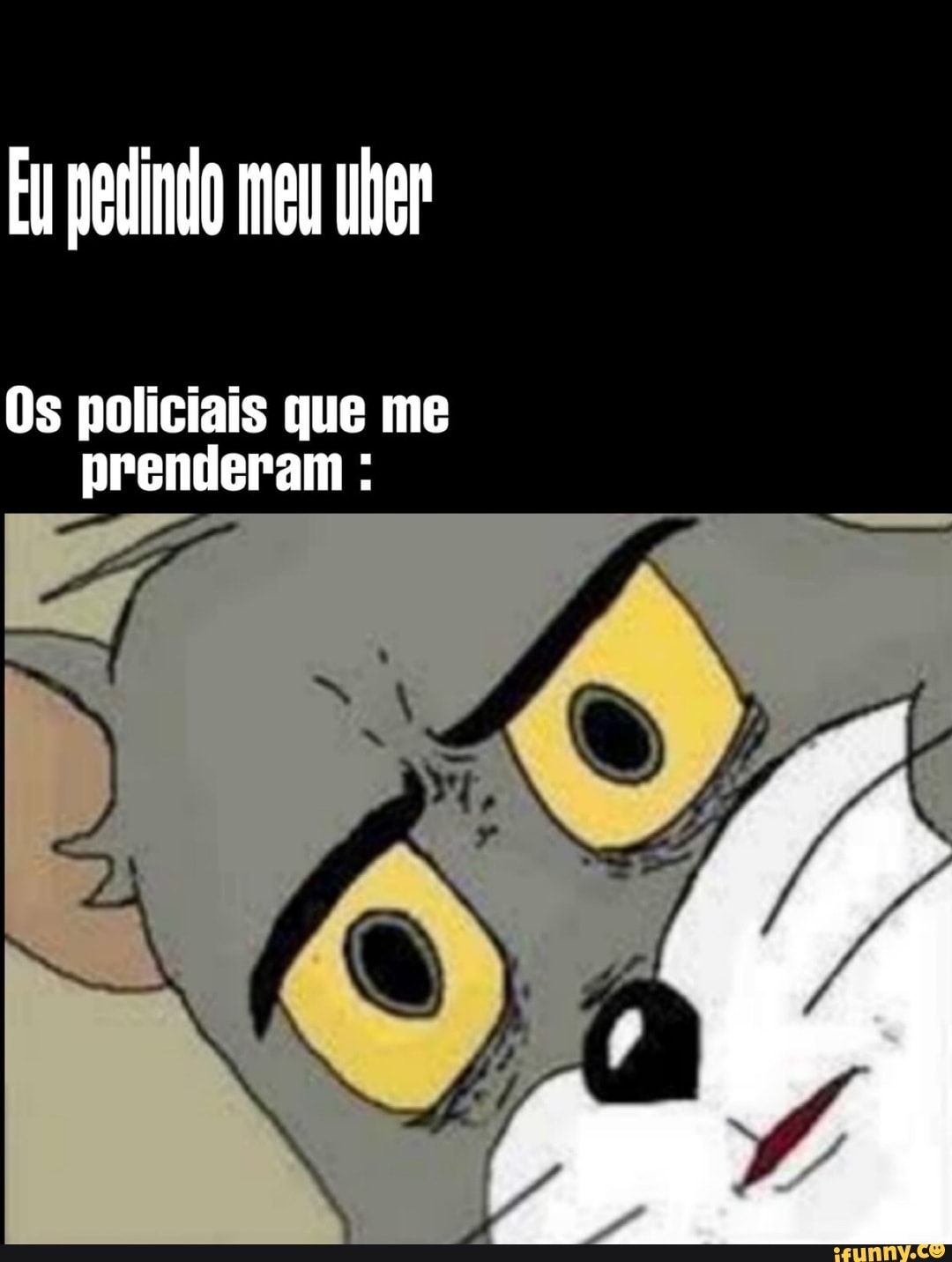 Eu pedindo meu uber
Os policiais que me
prenderam