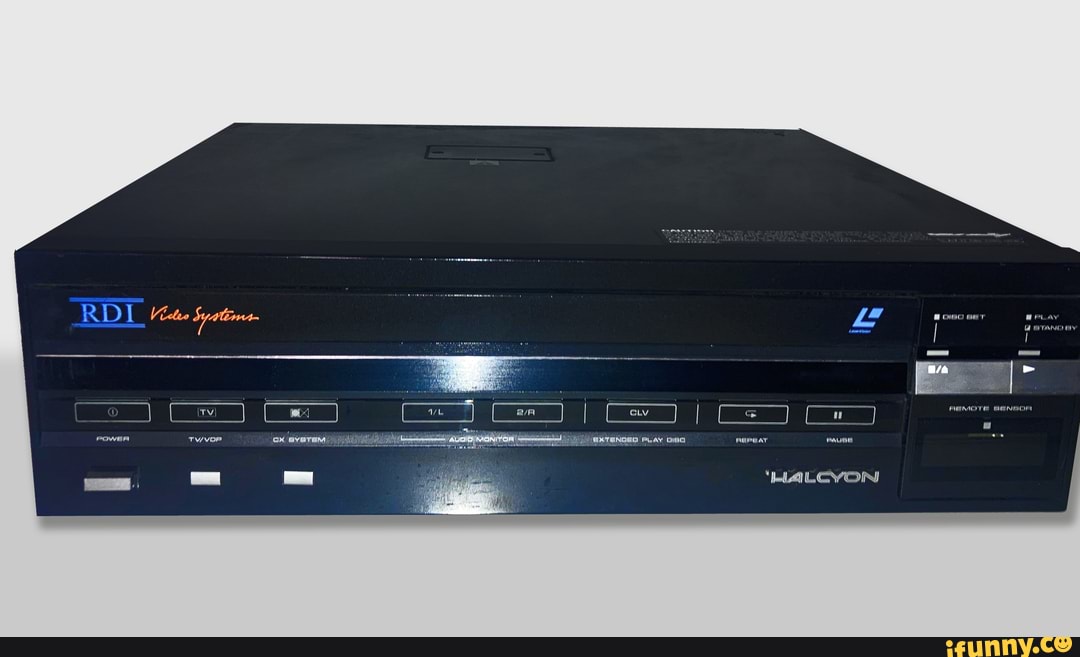 RDI VIDEO SYSTEMS , HALCYON GAME CONSOLE LASERDISC PLAYER, RARE VINTAGE