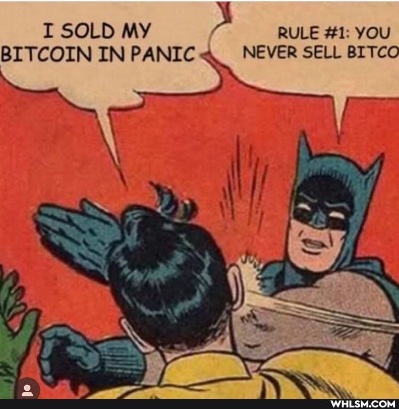 I SOLD MY RULE #1: YOU BITCOIN IN PANIC NEVER SELL BITCO