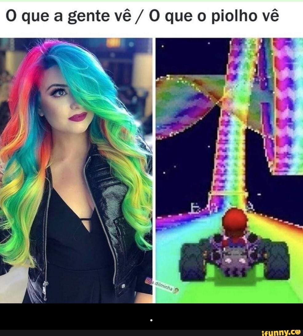O que a gente vê / O que piolho vê - .