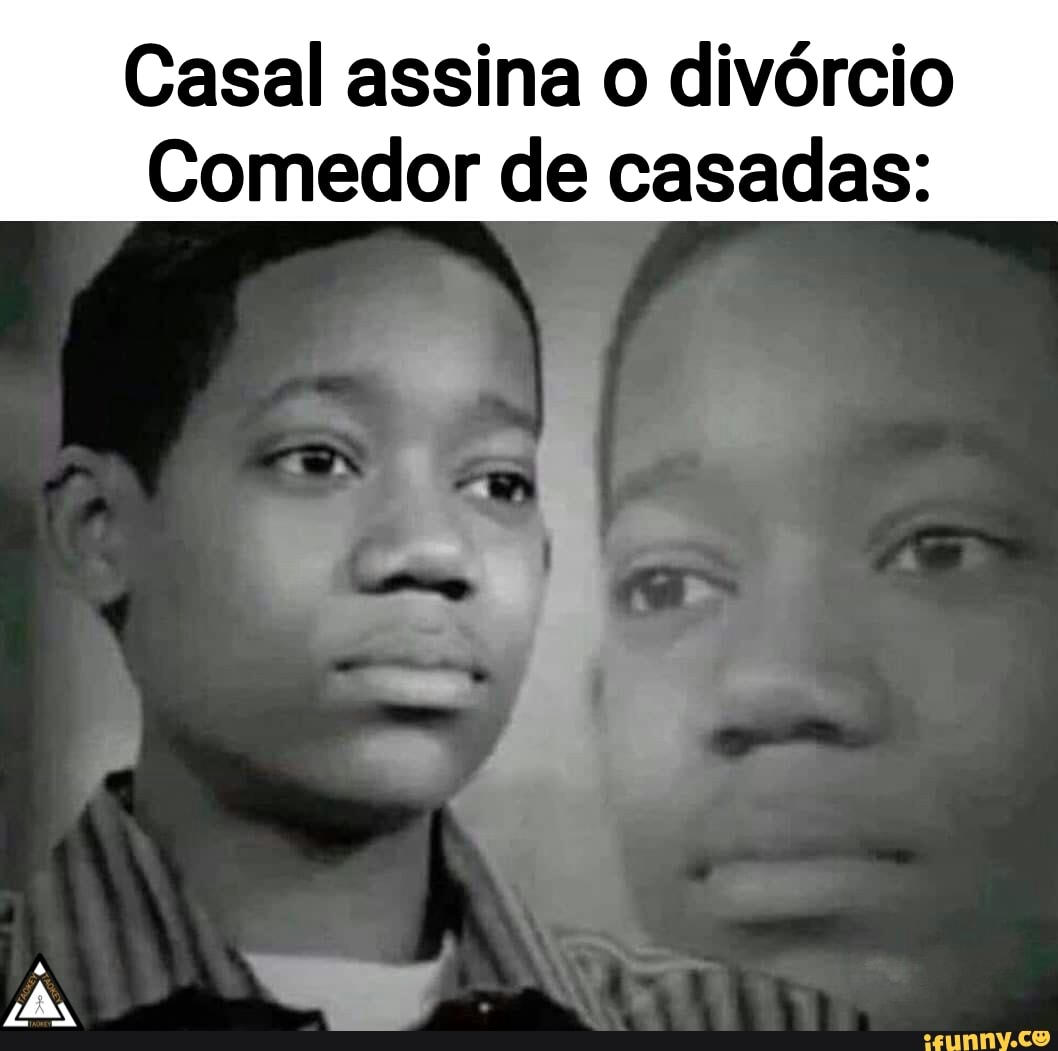 Casal assina o divórcio
Comedor de casadas: