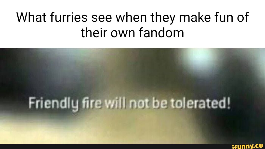 What furries see when they make fun of their own fandom Friendly 