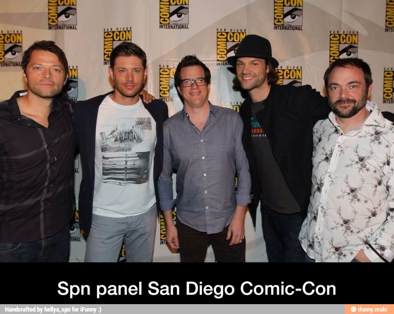 Spn panel San Diego Comic-Con - Spn panel San Diego Comic-Con