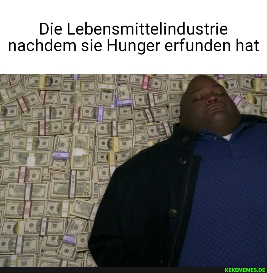 Die Lebensmittelindustrie nachdem sie Hunger erfunden hat