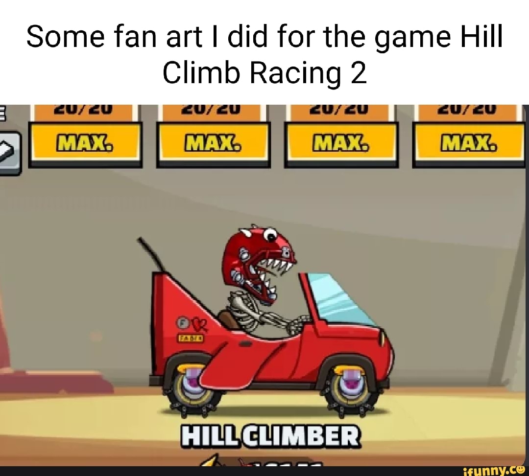 Hill Climb Racing - Today's awesome #FingerFanFridays fanart comes