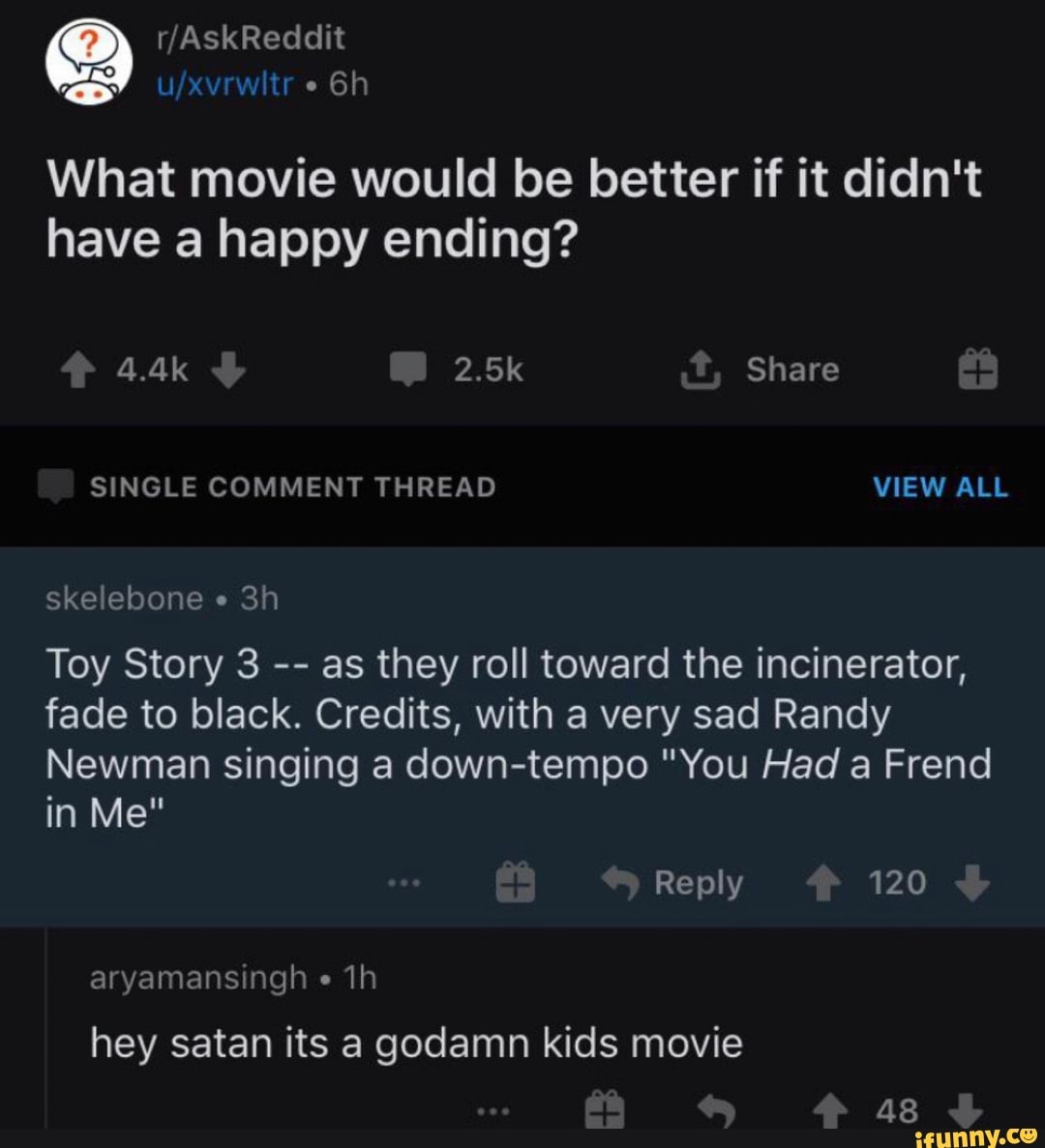 Toy story 3 end credits taylormasop