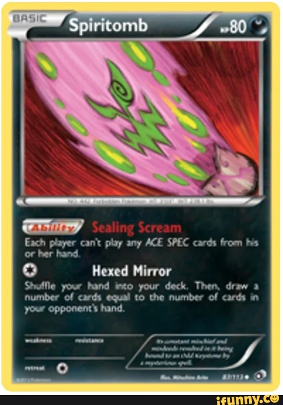 Each Player Can T Play Any Ace Spec Cards From His Or Her Hand Hexed Mirror