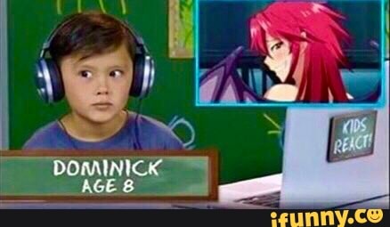 anime, react, kids, hentai