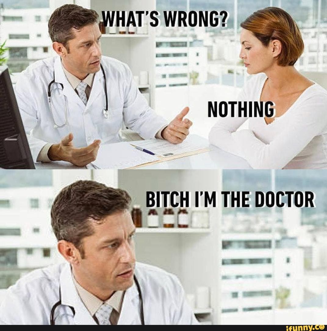Смешные мемы о докторах