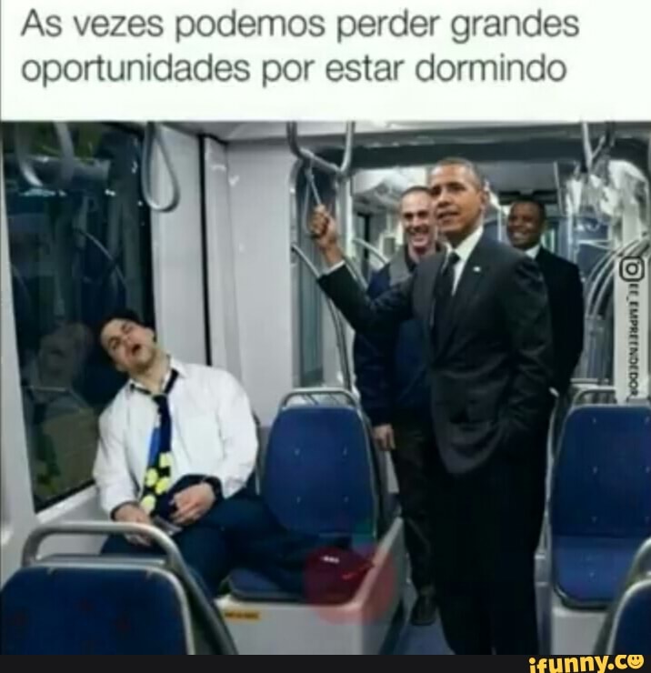 As vezes podemos perder grandes oportunidades por estar dormindo