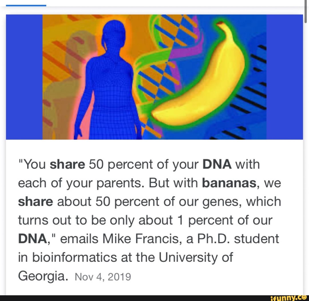 Albums 101+ Pictures what percent of our dna do we share with bananas Excellent