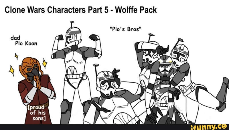 star wars wolffe pack