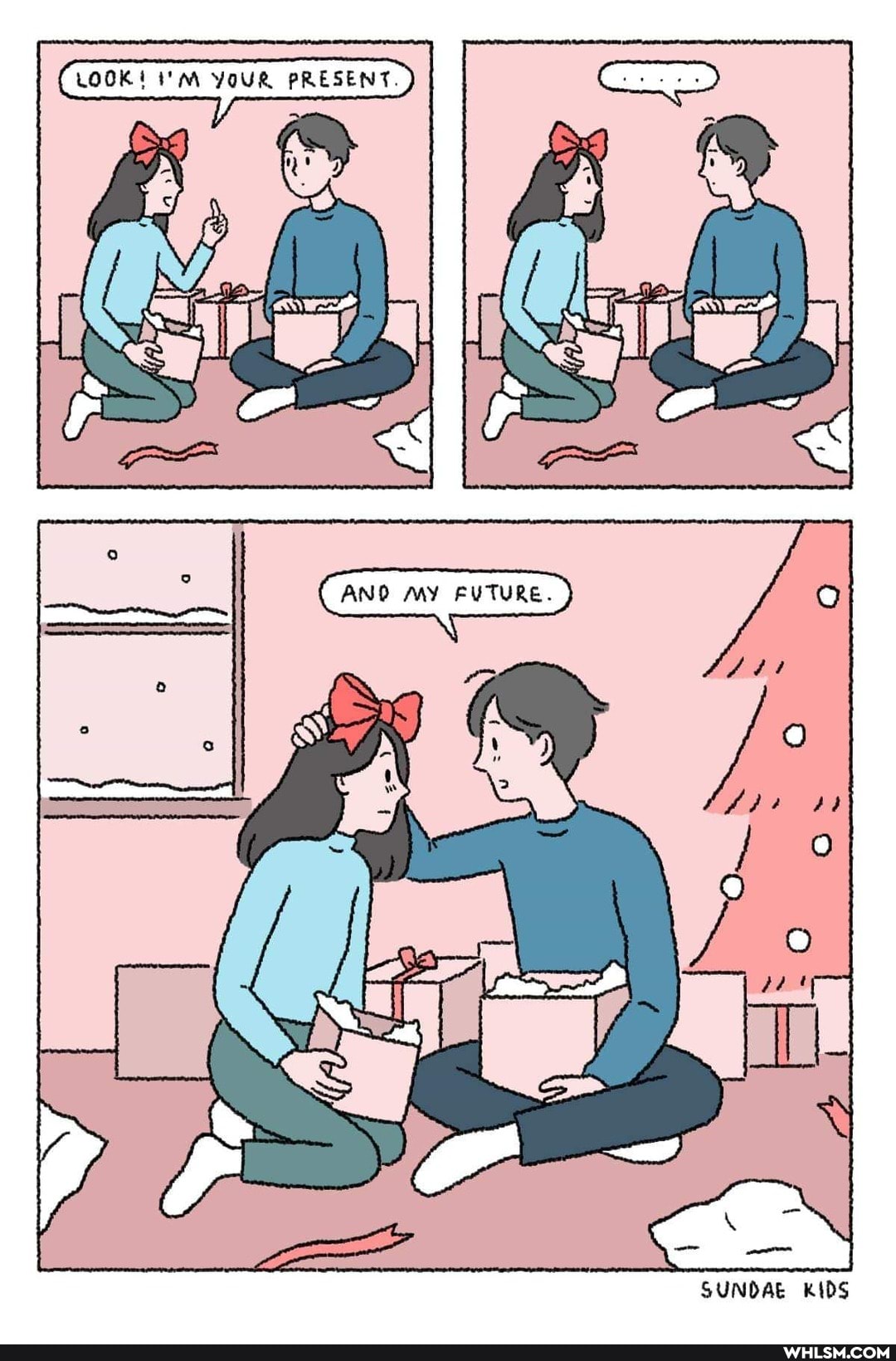 LOOK! I'M YOUR PRESENT
SUNDAE KIDS