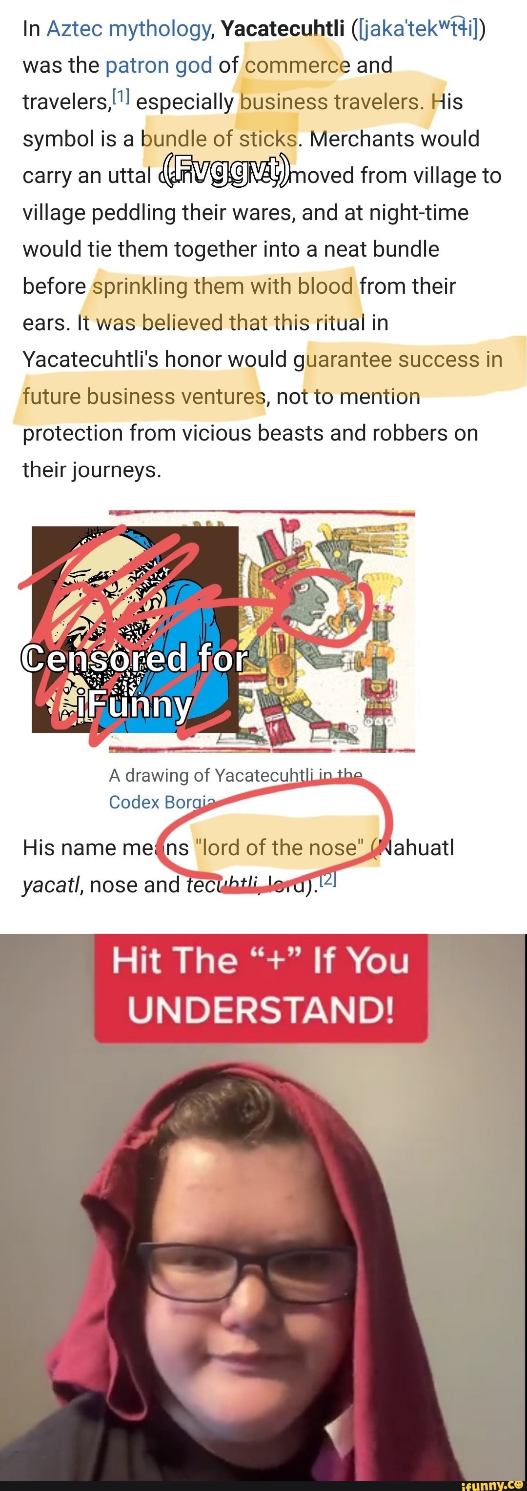 Yacatecuhtli memes. Best Collection of funny Yacatecuhtli pictures on iFunny