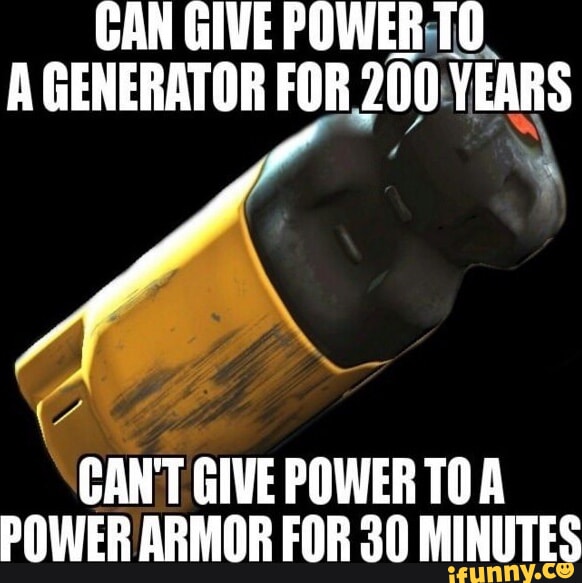 CAN GIVE POWER TO A GENERATOR FOR 200 YEARS CAN'T GIVE POWER TOA POWER