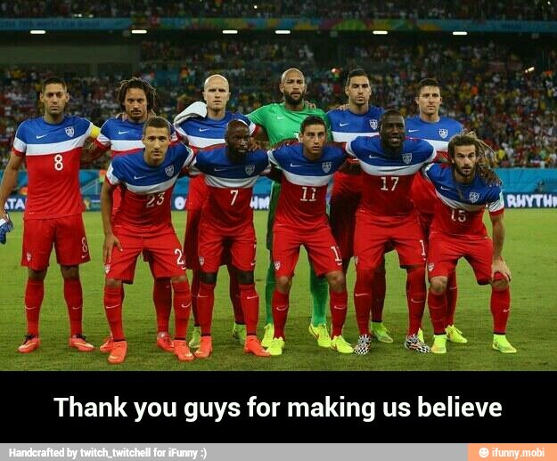 Thank you guys for making us believe - Thank you guys for making us believe