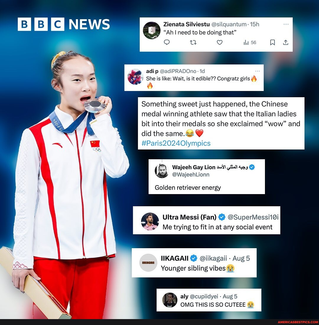 Chinese gymnast Zhou Yaqin has gone viral after winning silver in the