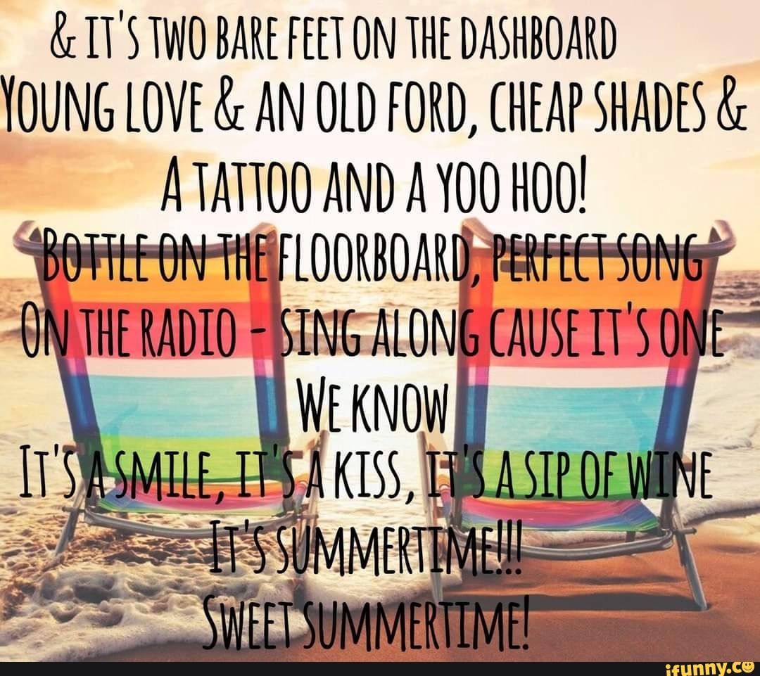 1T'S TWO BARE FEET ON THE DASHBOARD YOUNG LOVE & AN OLD FORD, CHEAP