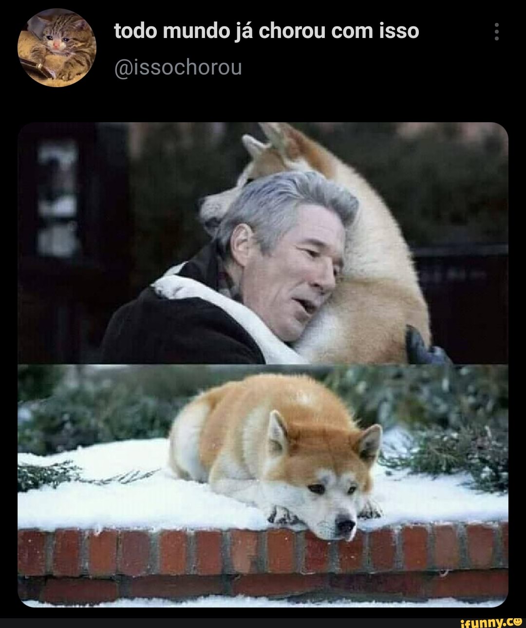 todo mundo já chorou com isso
(missochorou
