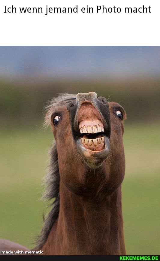 Ich wenn jemand ein Photo macht