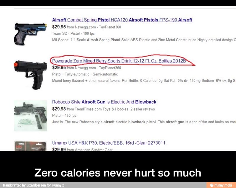 Airsoft Combat Spring Pistol HGA120 Airsoft Pistols FPS-190 Airsoft
Robocop Style Airsoft Gun Is Electric And Blowback
ZARA m
Hob
Zero calories never hurt so much - Zero calories never hurt so much