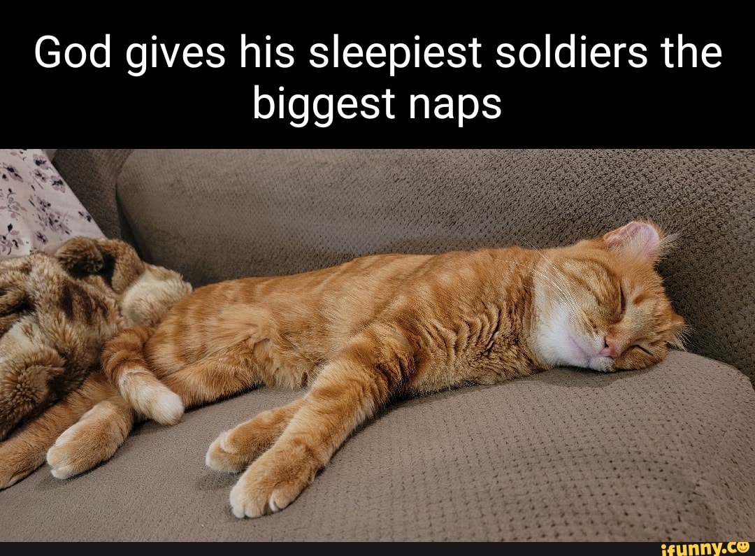 god-gives-his-sleepiest-soldiers-the-biggest-naps-ifunny