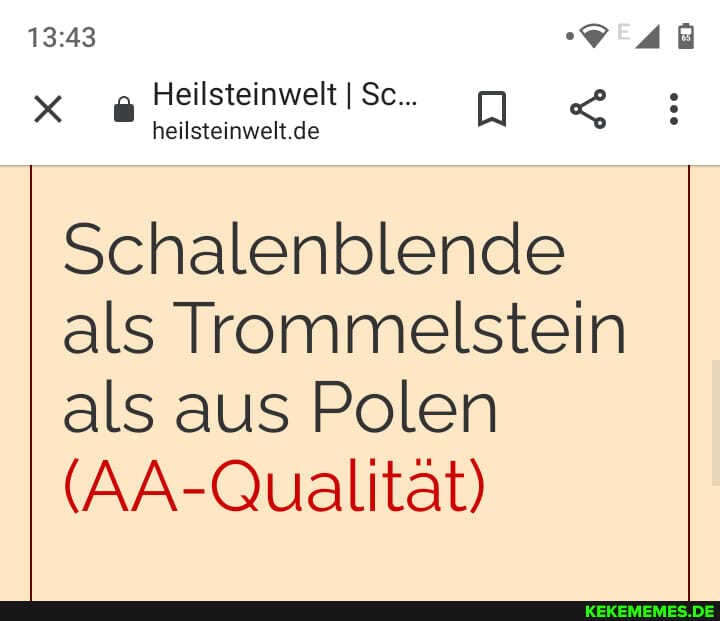 Heilsteinwel x heilsteinwelt.de
Schalen
als Trommelstein als aus Polen
(AA-Qualität)
blende