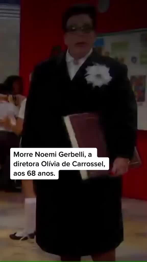 Noemi Gerbelli, a diretora Olívia de 'Carrossel', morre aos 68