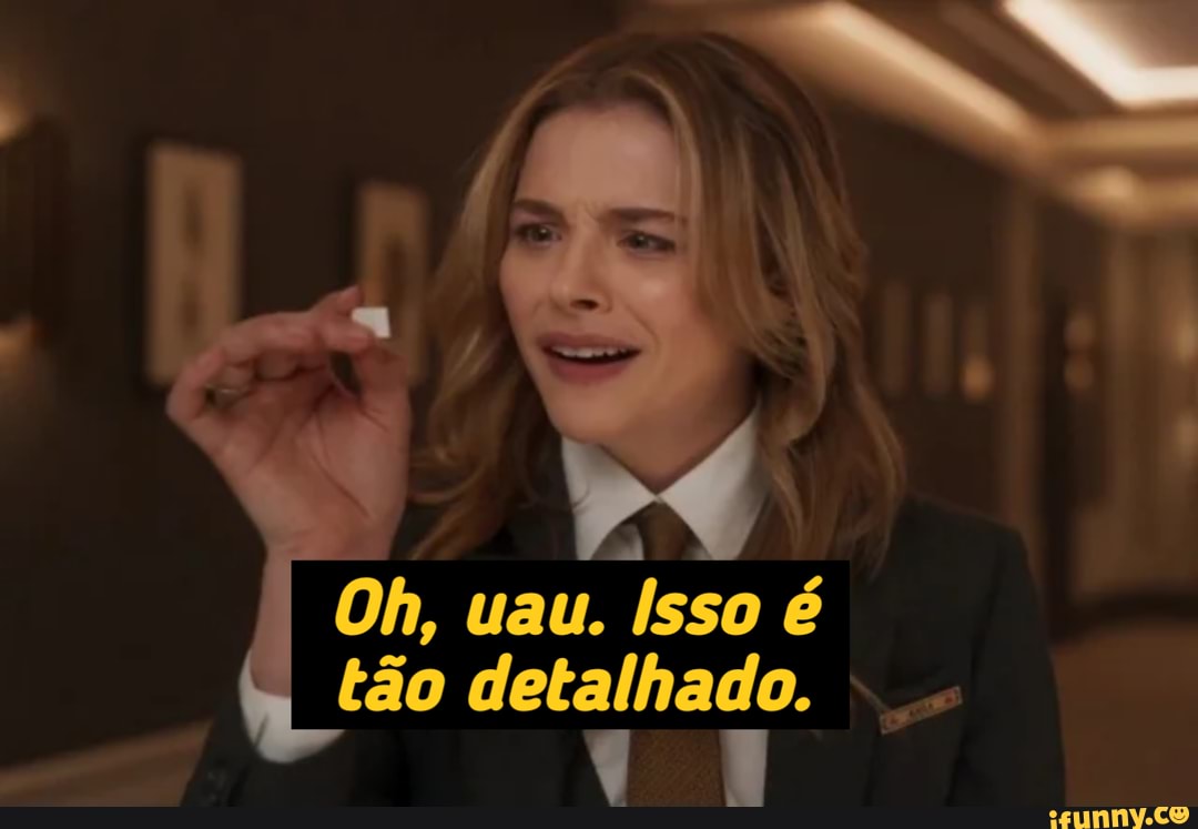 Oh, uau. [sso é tão