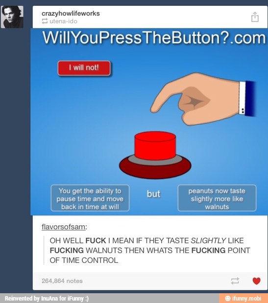 will you press the button com