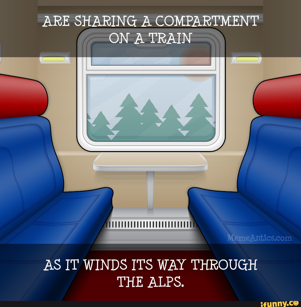 the-trainride-are-sharing-a-compartment-on-a-train-as-it-winds-its