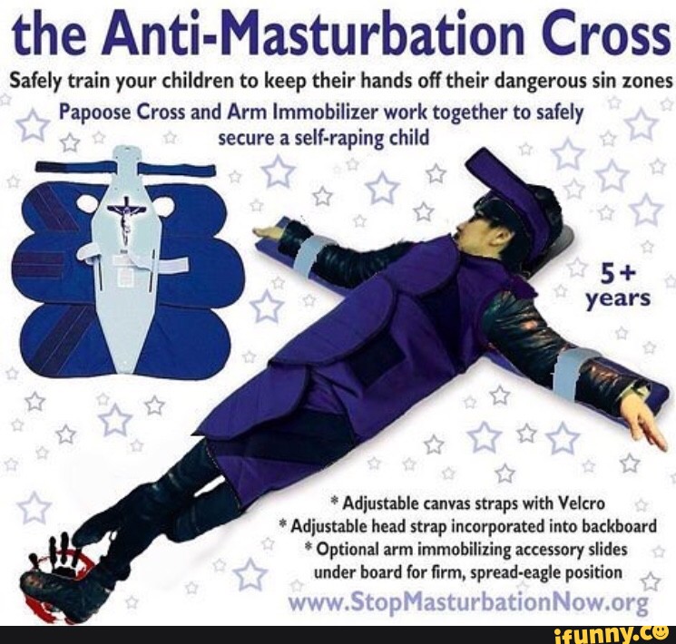 Anti-Masturbation Cross Safely train your children to keep their hands off ...