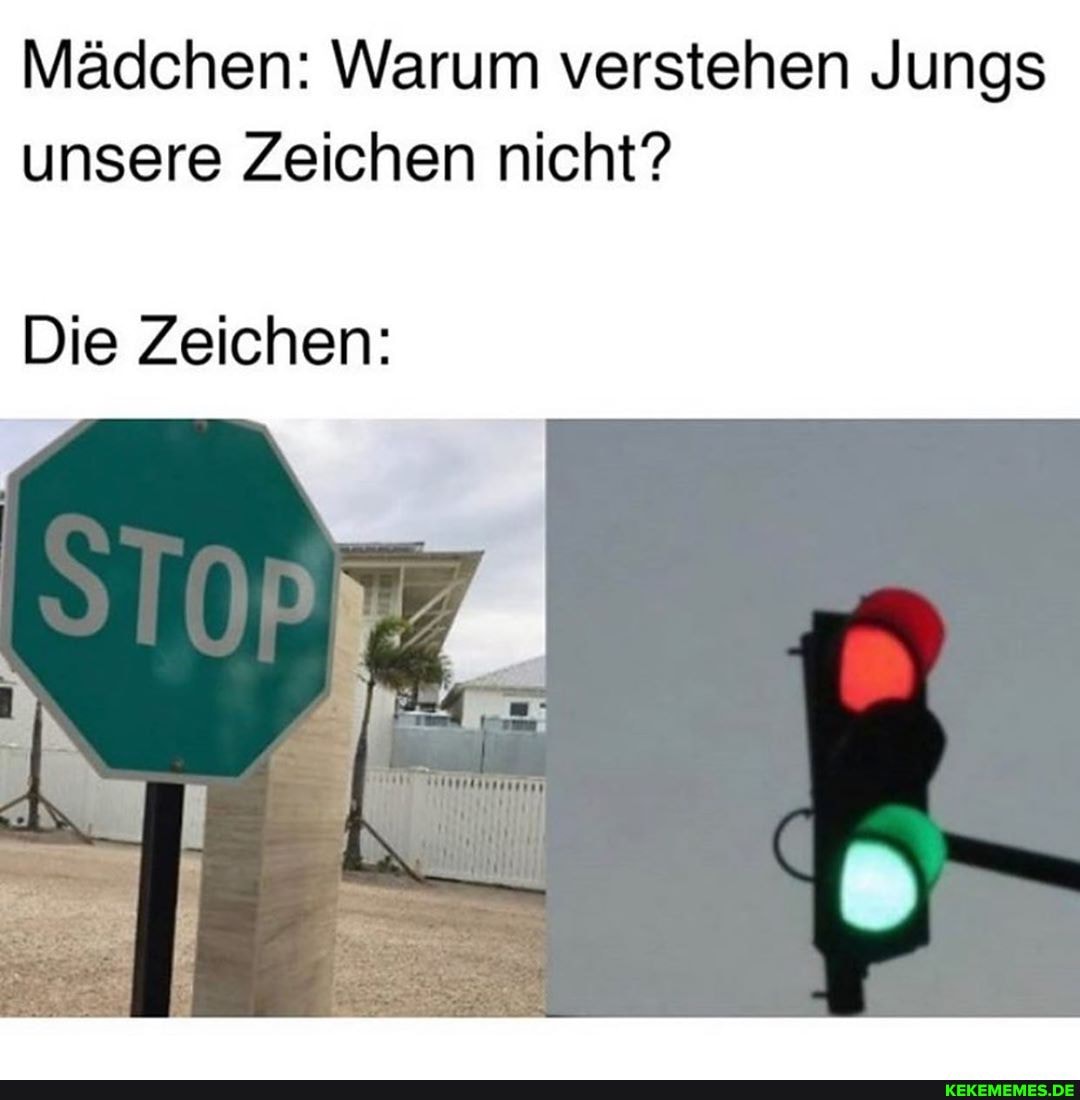 Mädchen: Warum verstehen Jungs unsere Zeichen nicht?
Die Zeichen: